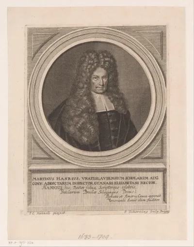 Portret van Martin Hancke