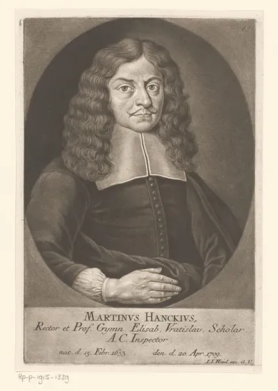 Portret van Martin Hanke