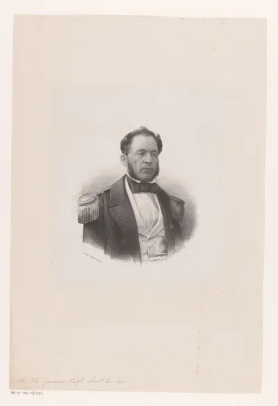 Portret van Martin Henry Jansen