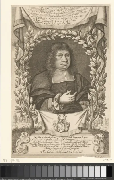 Portret van Martin Hornicel