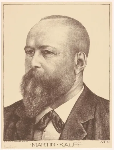 Portret van Martin Kalff