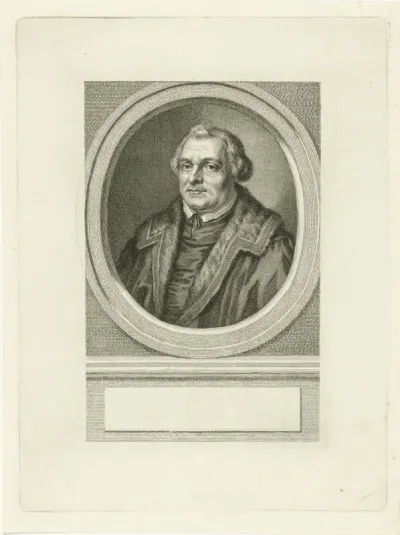 Portret van Martin Luther