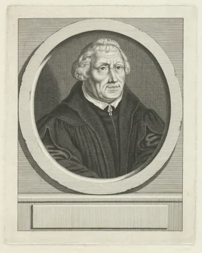 Portret van Martin Luther