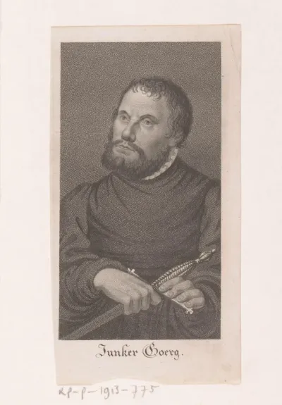 Portret van Martin Luther