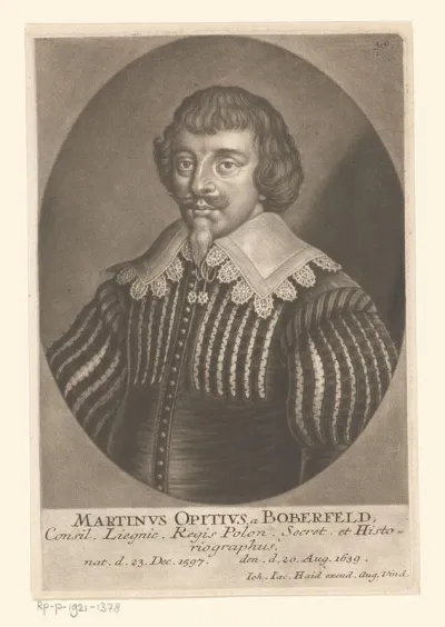 Portret van Martin Opitz
