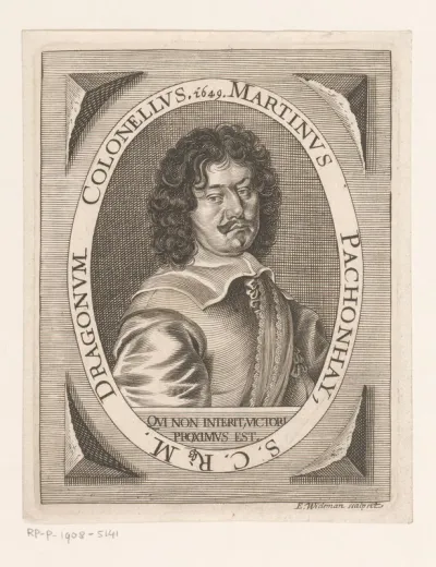 Portret van Martin Pachonhay