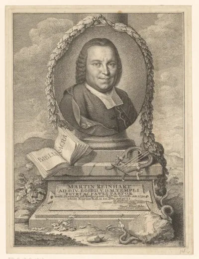 Portret van Martin Reinhart