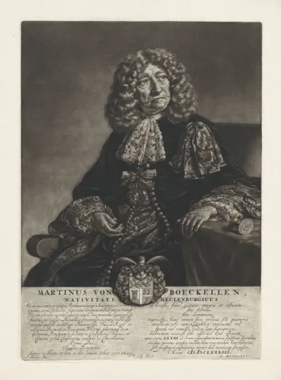 Portret van Martin von Boeckellen