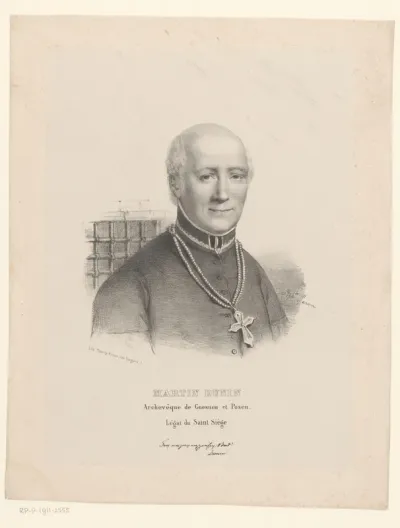 Portret van Martin von Dunin, aartsbisschop van Gniezno en Poznan