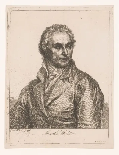 Portret van Martin von Molitor