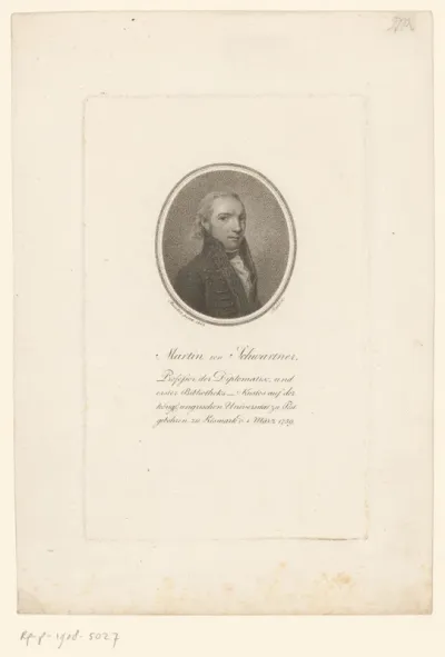 Portret van Martin von Schwartner