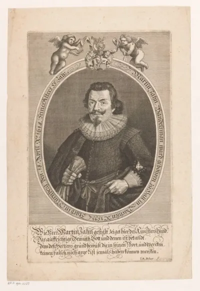 Portret van Martin Zahn