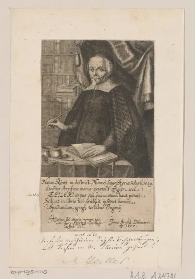 Portret van Martin Zeiller