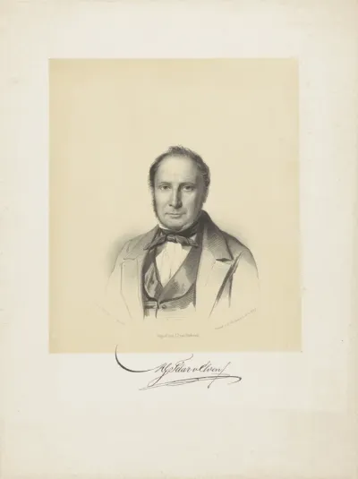 Portret van Martinus Gerardus Tetar van Elven