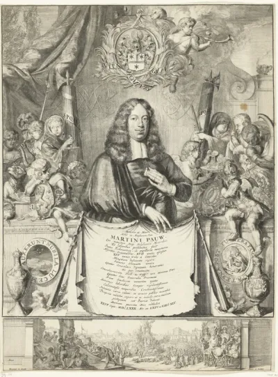 Portret van Martinus Pauw