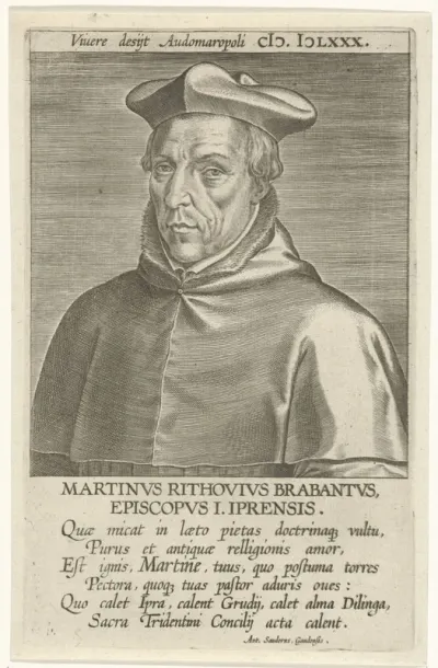 Portret van Martinus Rythovius