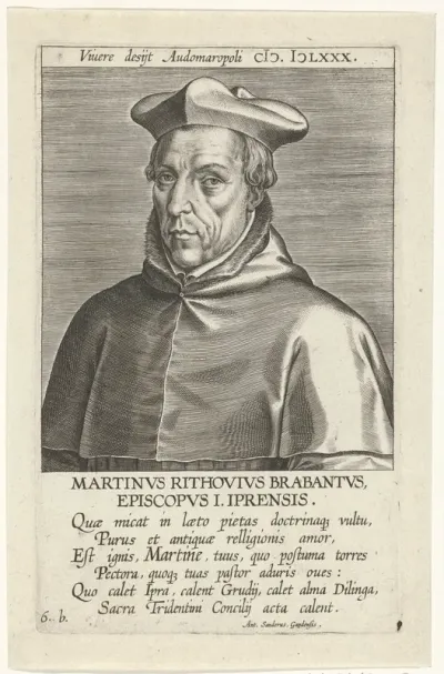 Portret van Martinus Rythovius