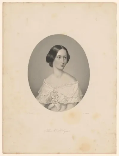 Portret van Mary Anne Grace Louisa, burggravin van Doneraile