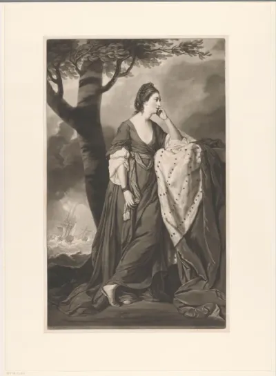 Portret van Mary Bertie, hertogin van Ancaster en Kesteven