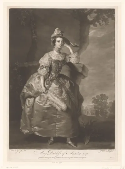 Portret van Mary Bertie