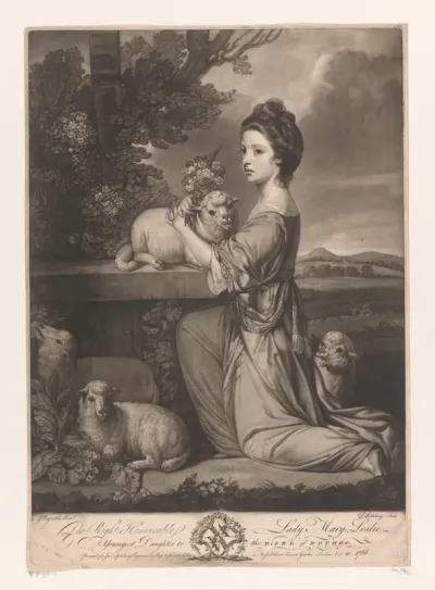 Portret van Mary Leslie