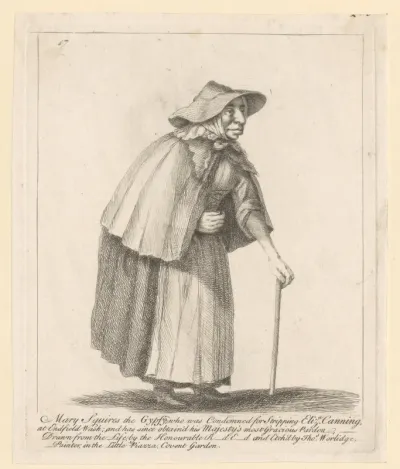 Portret van Mary Squires