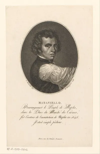 Portret van Masaniello