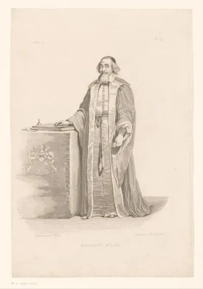 Portret van Mathieu Molé
