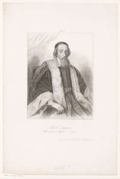 Portret van Mathieu Molé