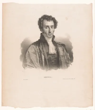 Portret van Mathieu Orfila