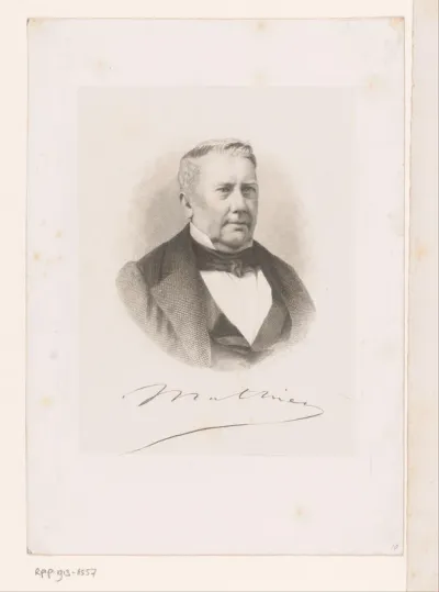 Portret van Mathieu