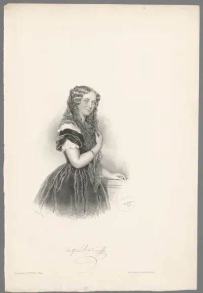 Portret van Mathilde Wildauer