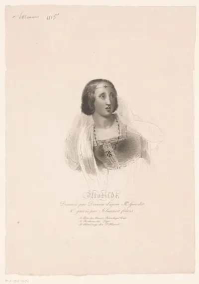 Portret van Matilde.