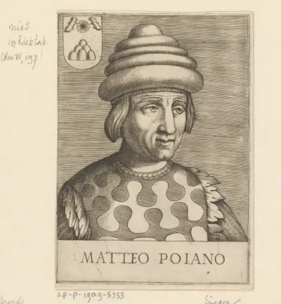 Portret van Matteo Poiano
