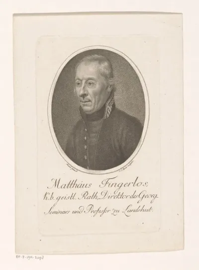 Portret van Matthäus Fingerlos