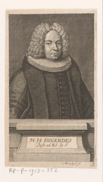Portret van Matthäus Heinrich Eggerdes