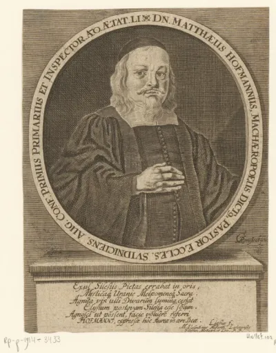 Portret van Matthäus Hofmann