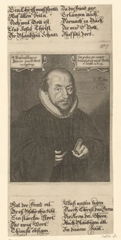 Portret van Matthäus Wagner