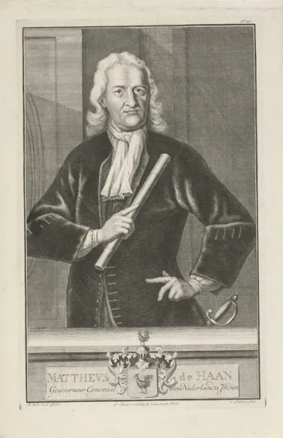 Portret van Mattheus de Haan