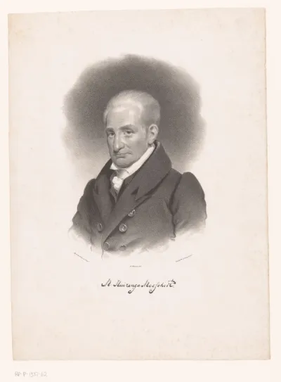 Portret van Mattheus Huizinga Messchert