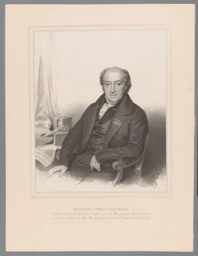 Portret van Mattheus Ignatius van Bree