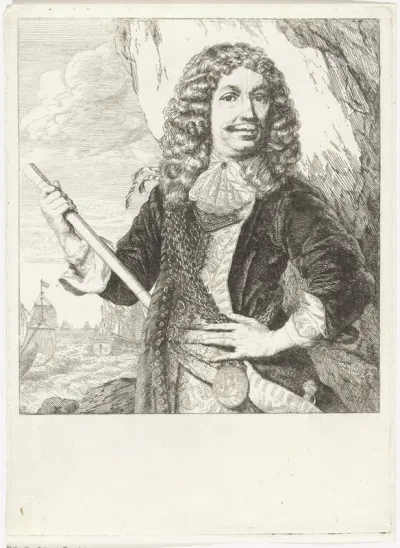 Portret van Mattheus van den Broucke