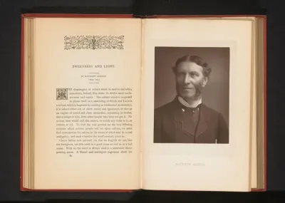 Portret van Matthew Arnold
