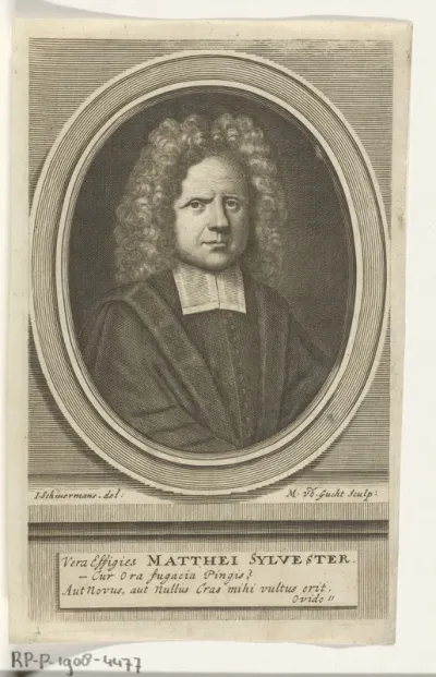 Portret van Matthew Sylvester