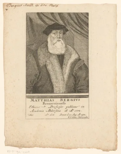 Portret van Matthias Berg