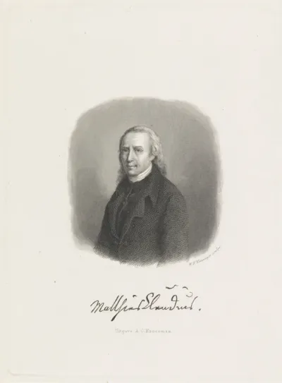 Portret van Matthias Claudius