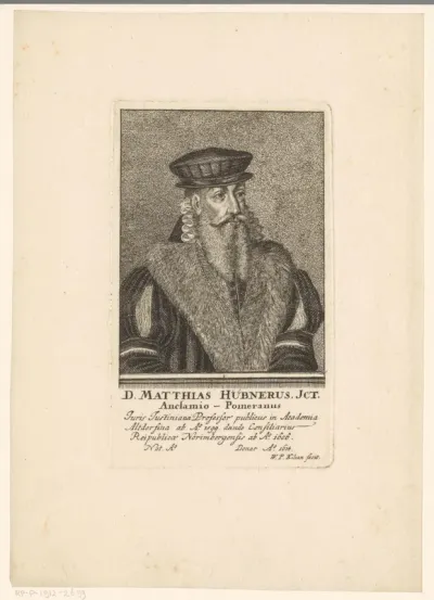Portret van Matthias Hübner