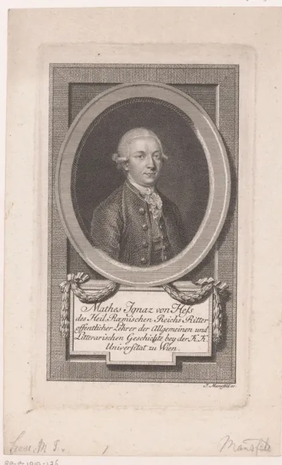 Portret van Matthias Ignaz von Hess