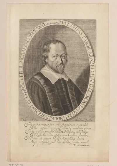 Portret van Matthias Pasor