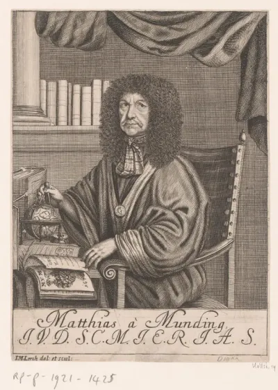 Portret van Matthias von Munding